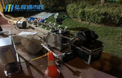 盐城管道修复现场